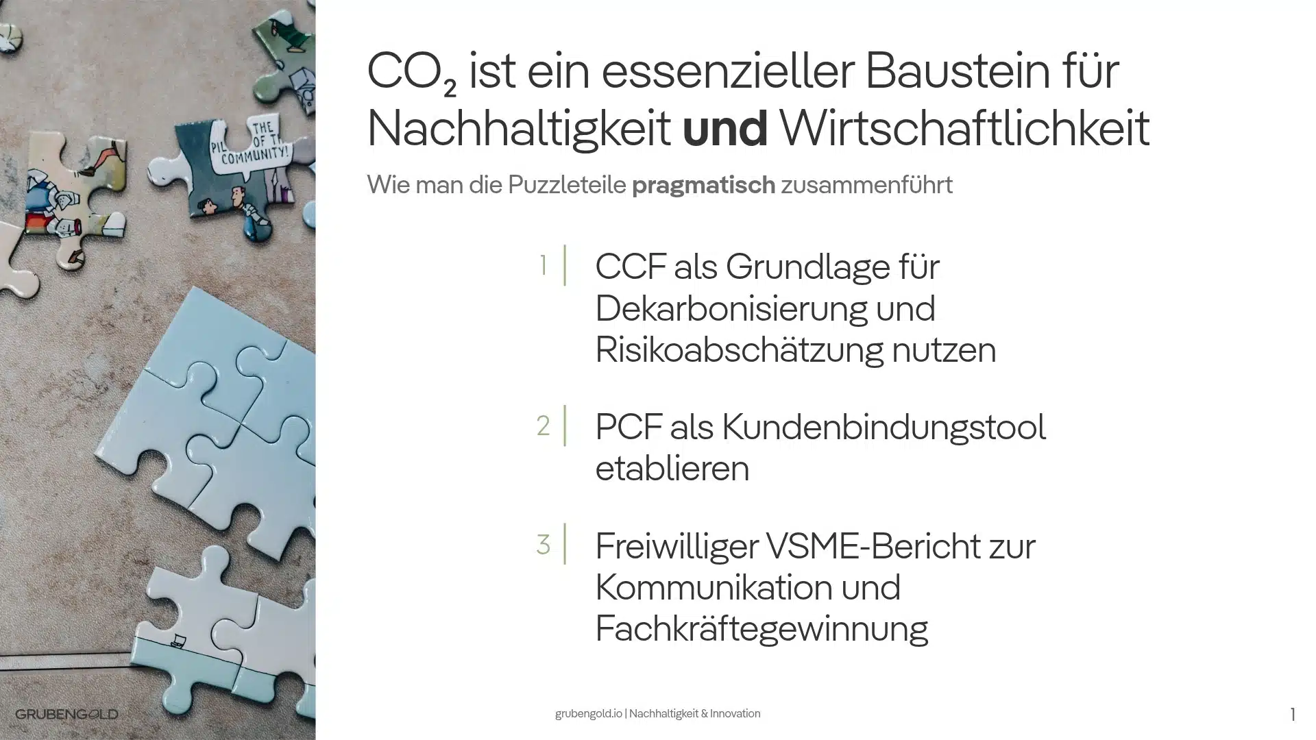 CCF Schritt für Schritt