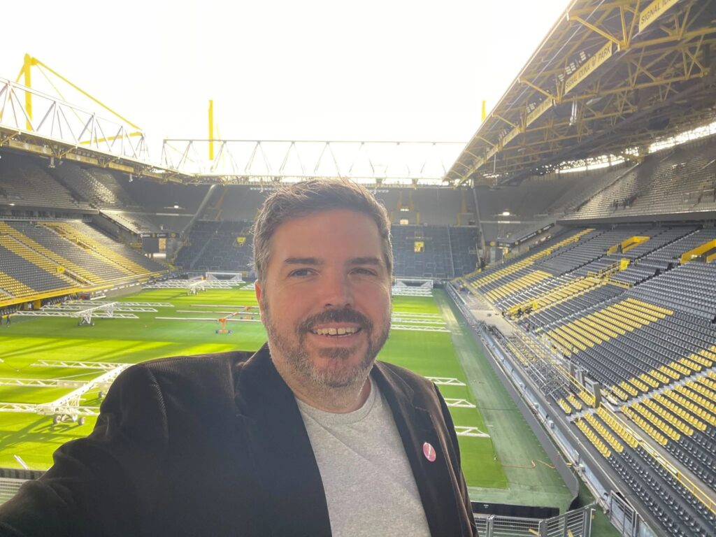 Matthias bei der Tagung vom BAUM e.V. in 2025